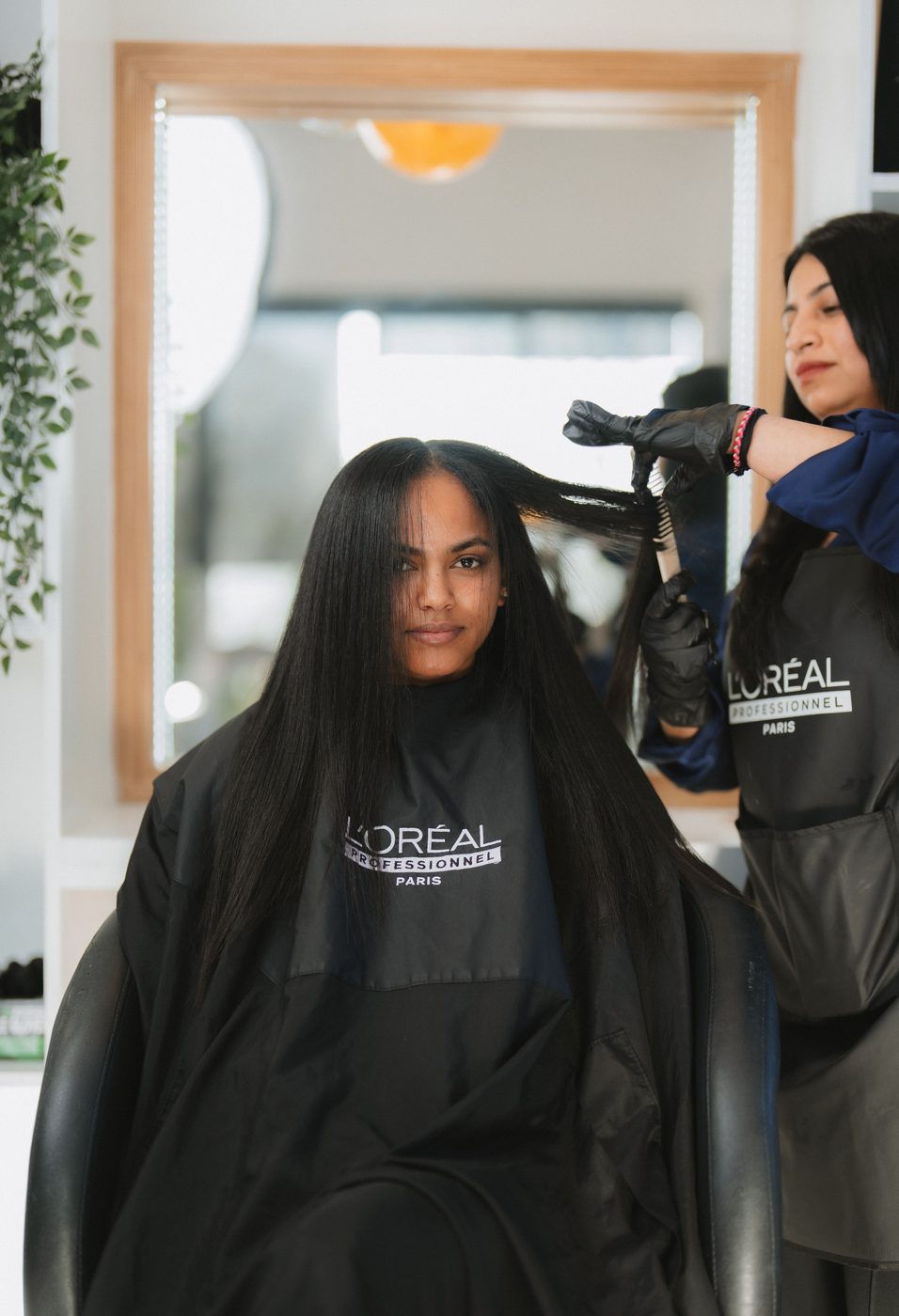 Blow dry and styling at the Beauty with Grace hair salon in St Albans, Christchurch